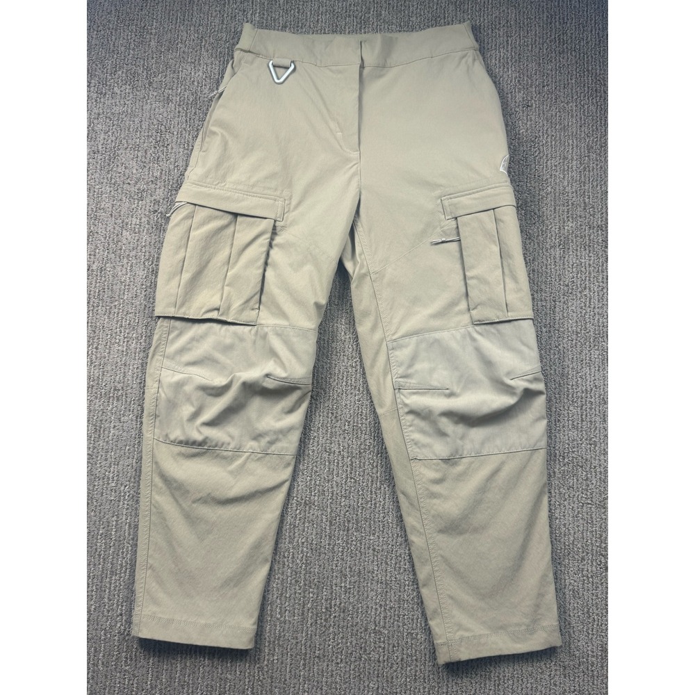 Nike ACG Smith Summit Cargo Pants Womens M Cordura Stretch Khaki Outdoor Hiking
